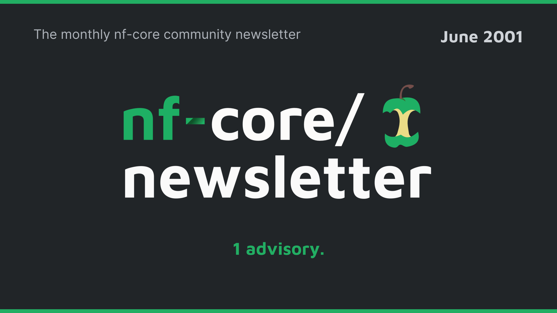 nf-core newsletter — June 2001