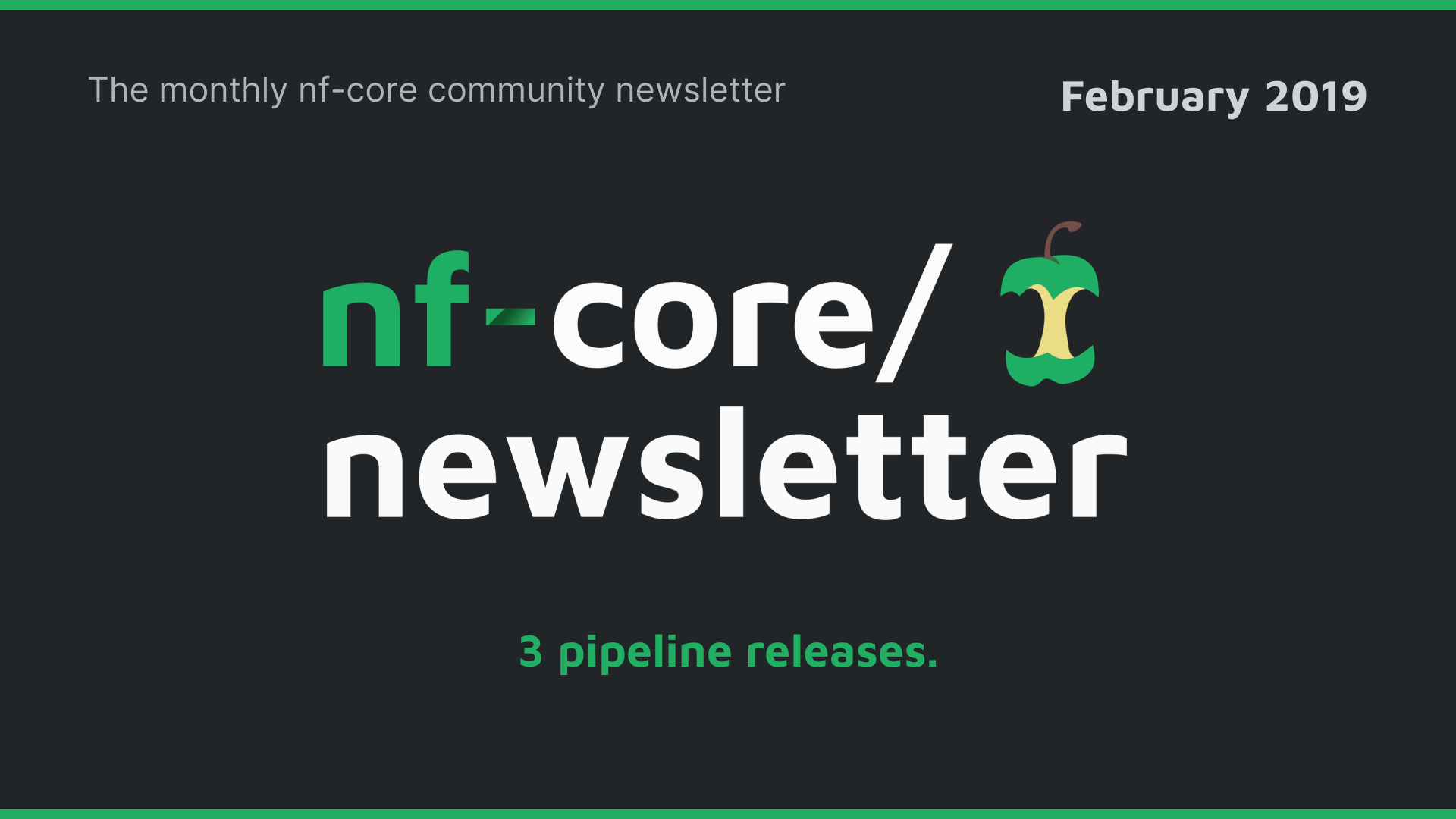 nf-core newsletter — February 2019
