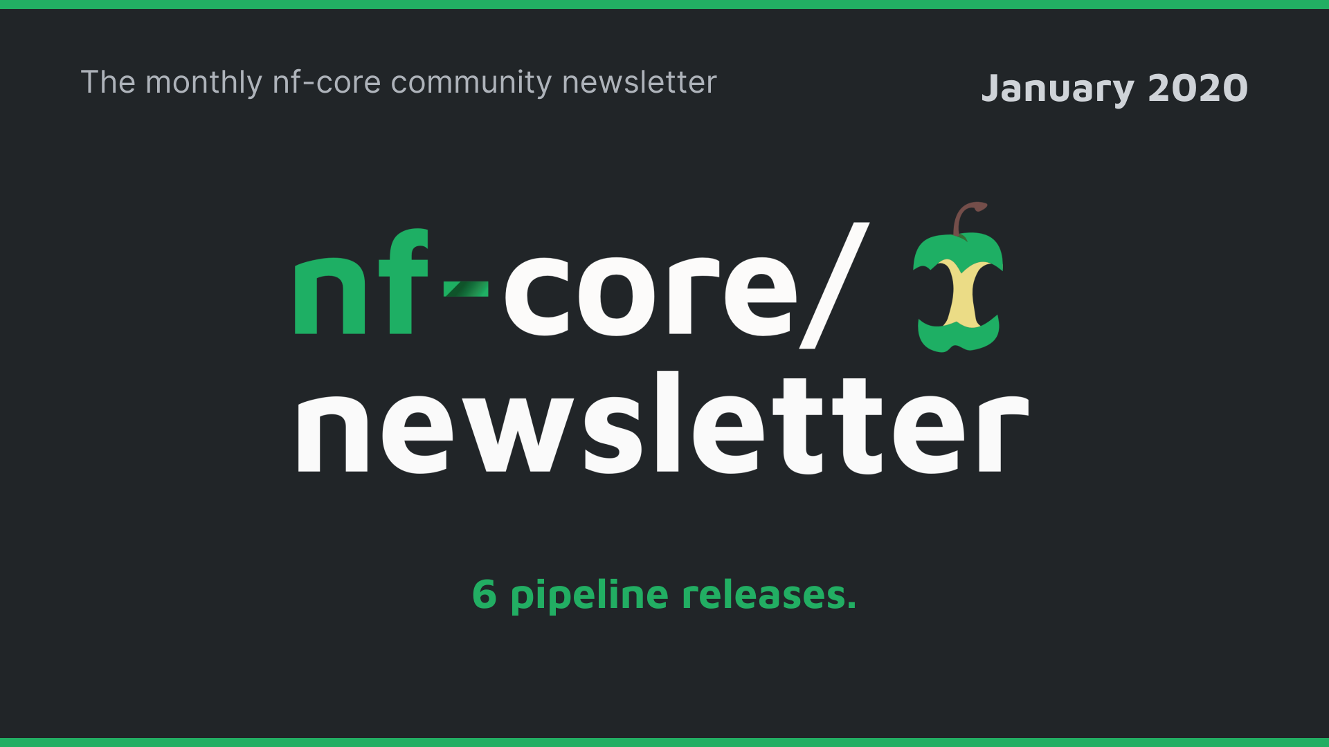 nf-core newsletter — January 2020