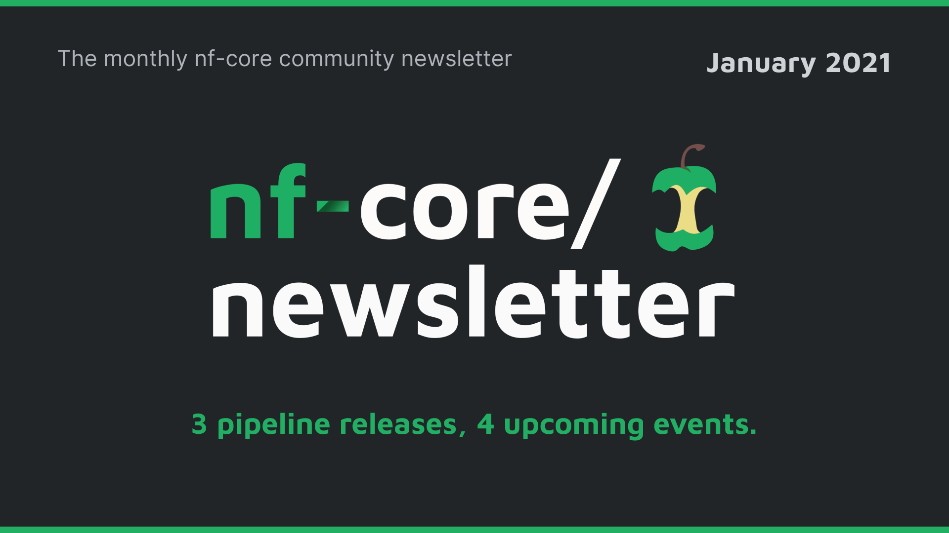 nf-core newsletter — January 2021