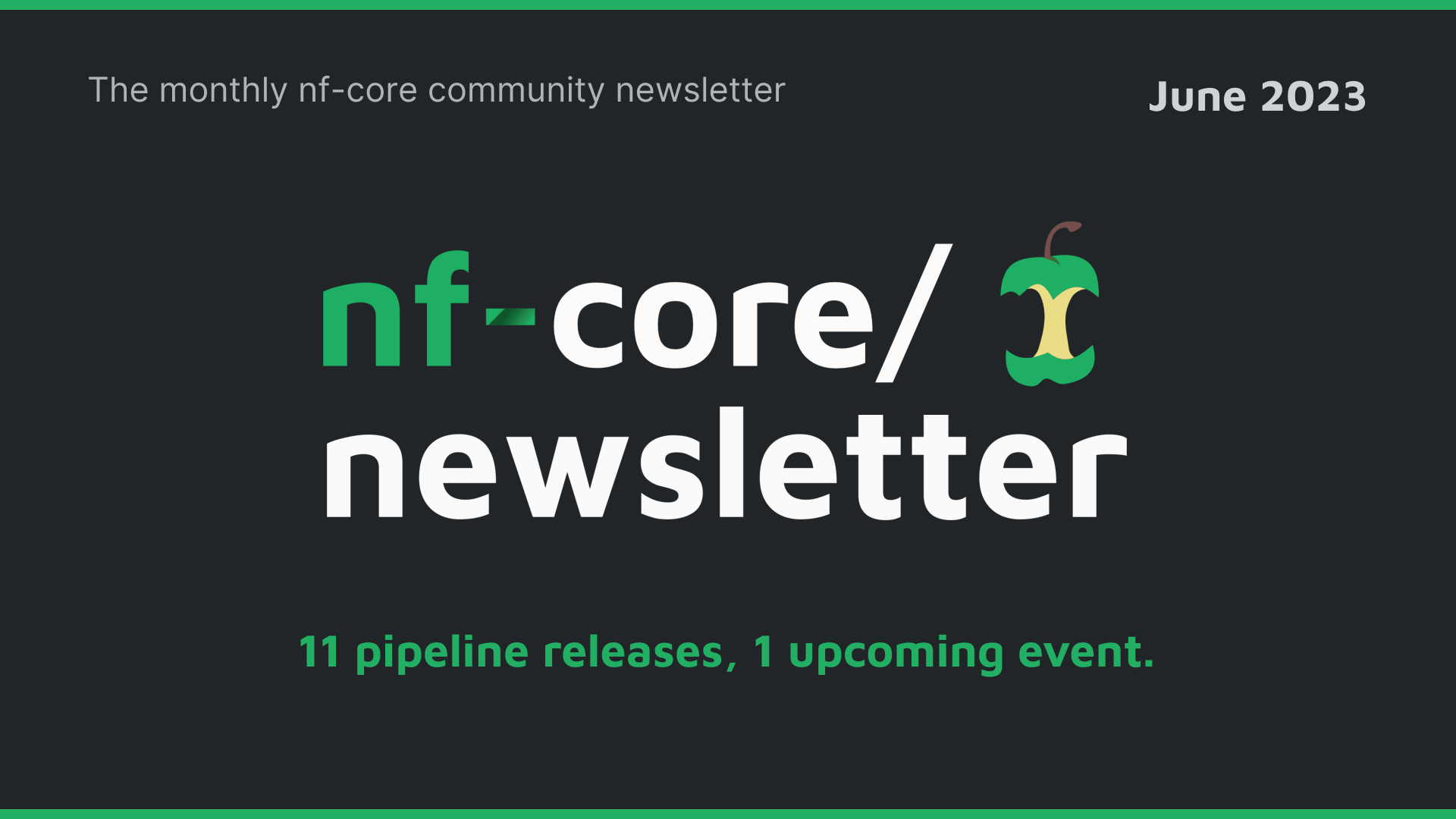 nf-core newsletter β June 2023