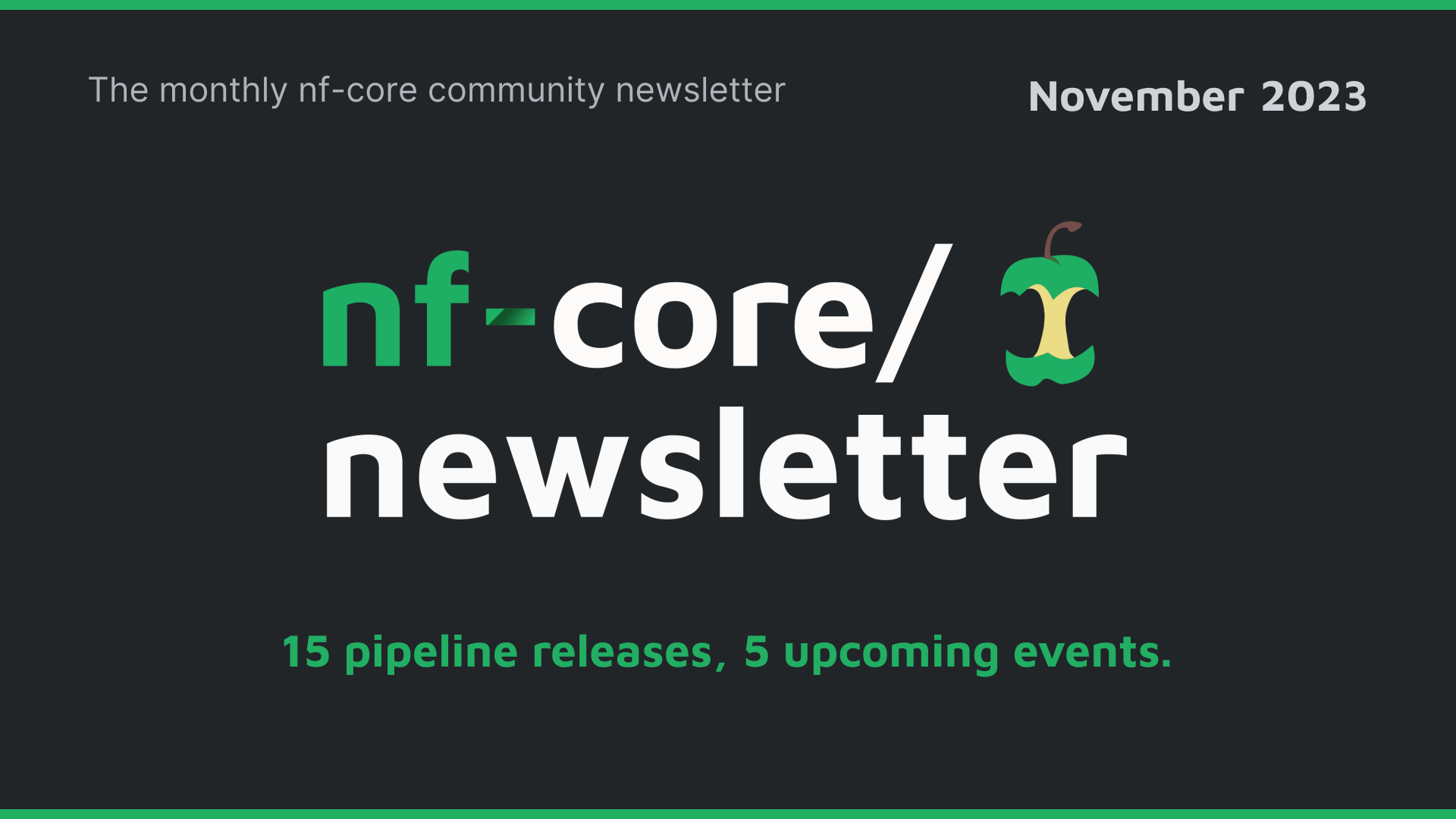nf-core newsletter β November 2023