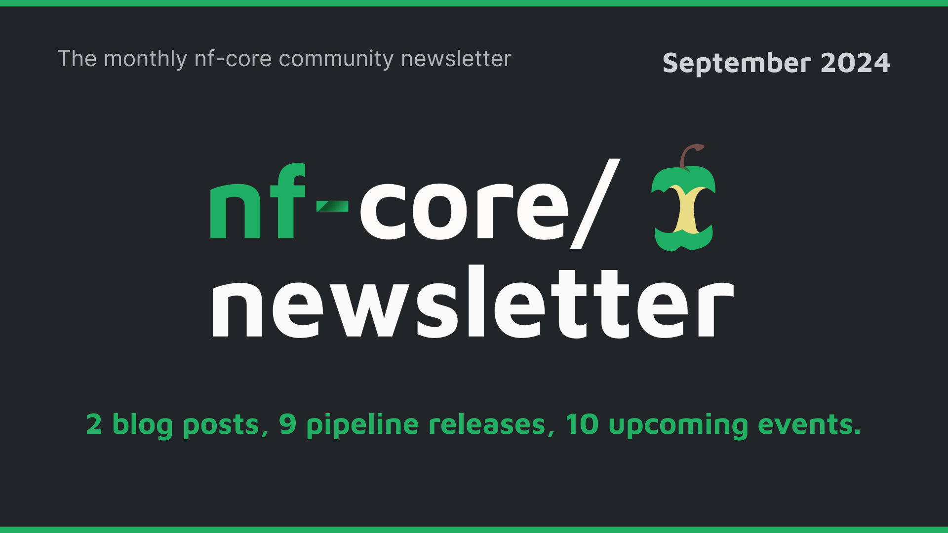 nf-core newsletter — September 2024