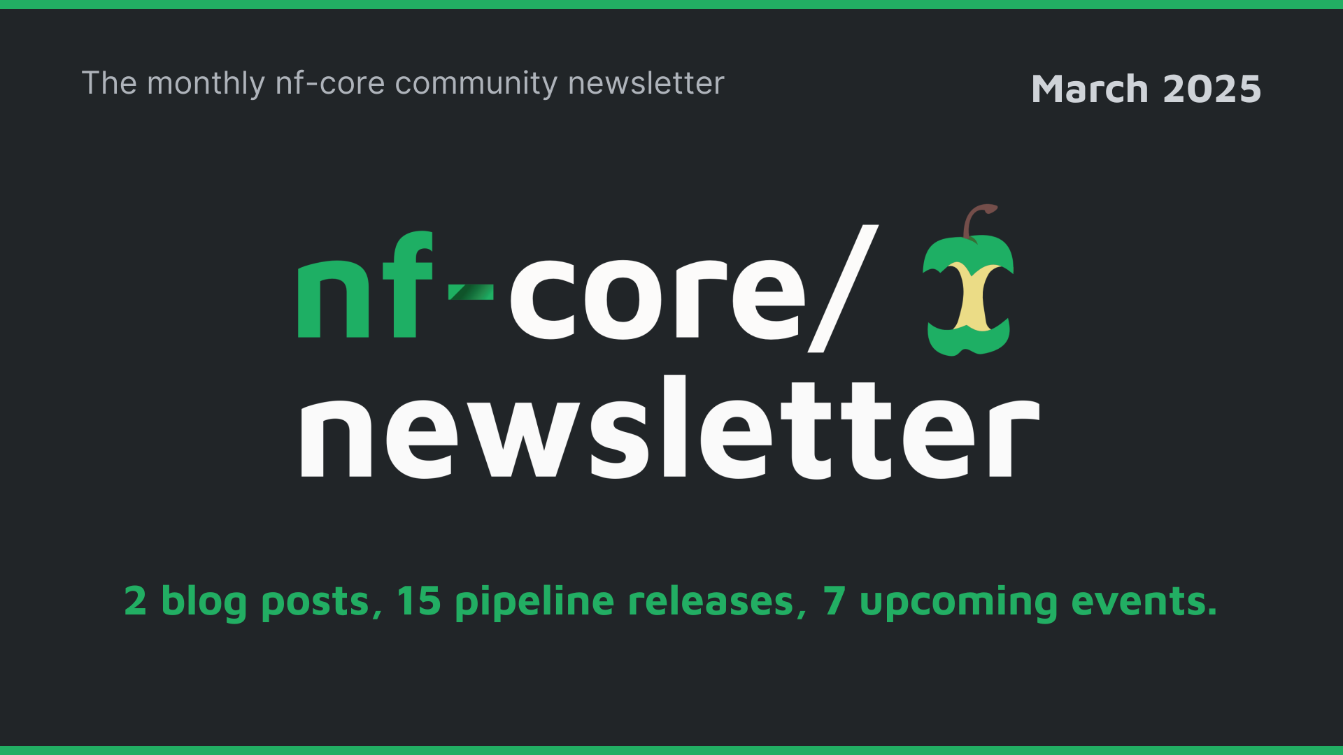 nf-core newsletter — March 2025
