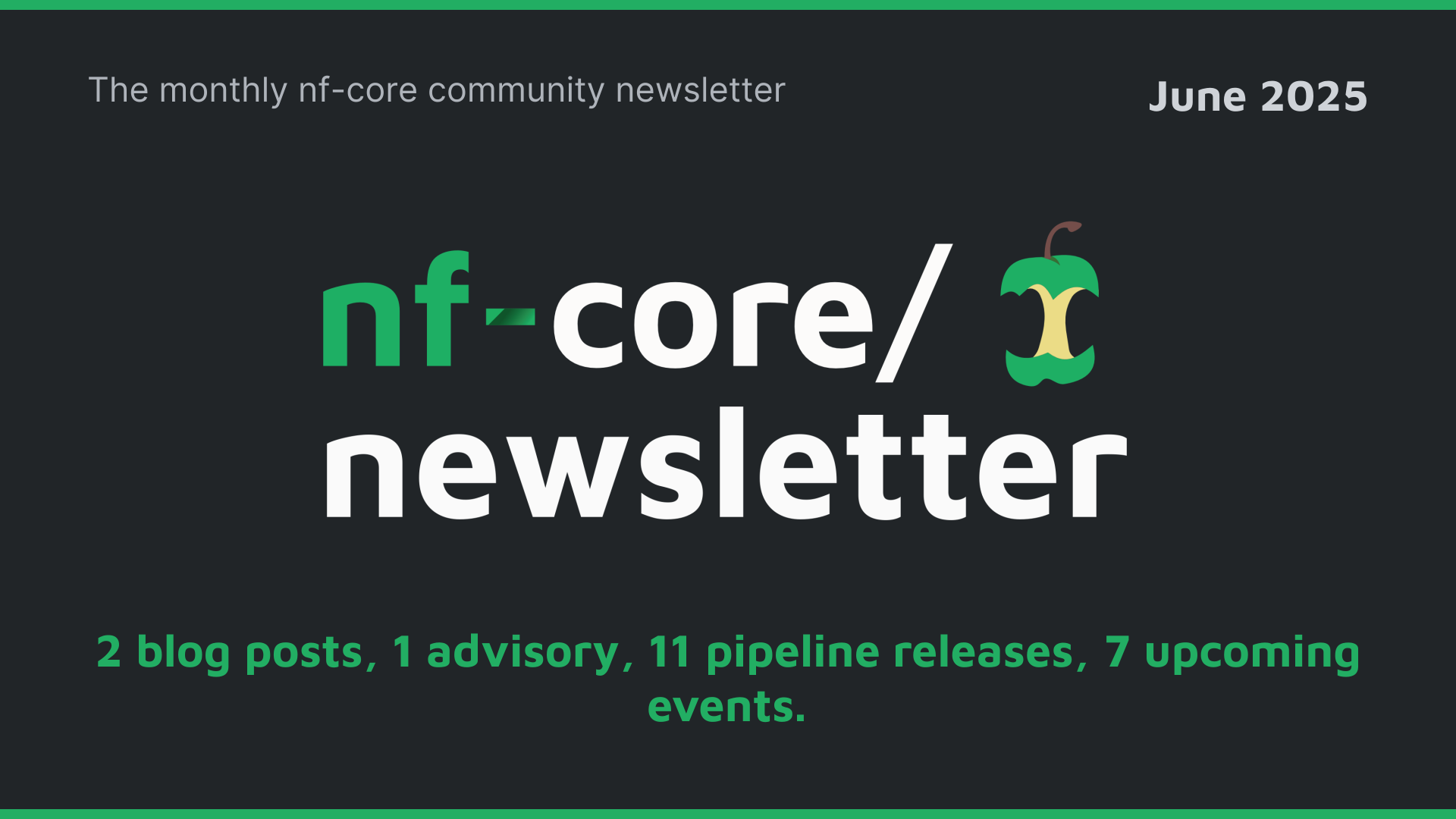 nf-core newsletter — June 2025