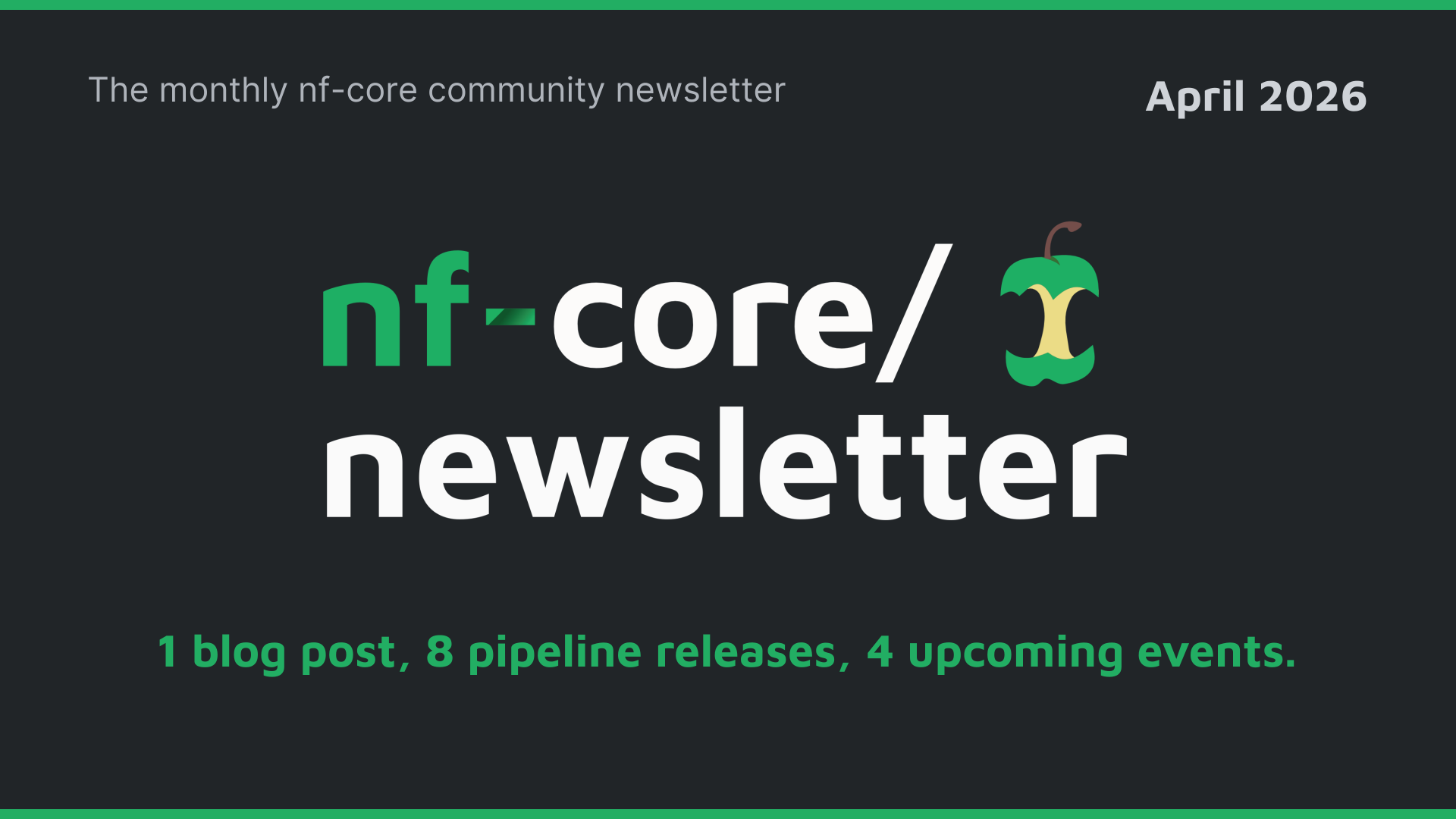 nf-core newsletter โ April 2026