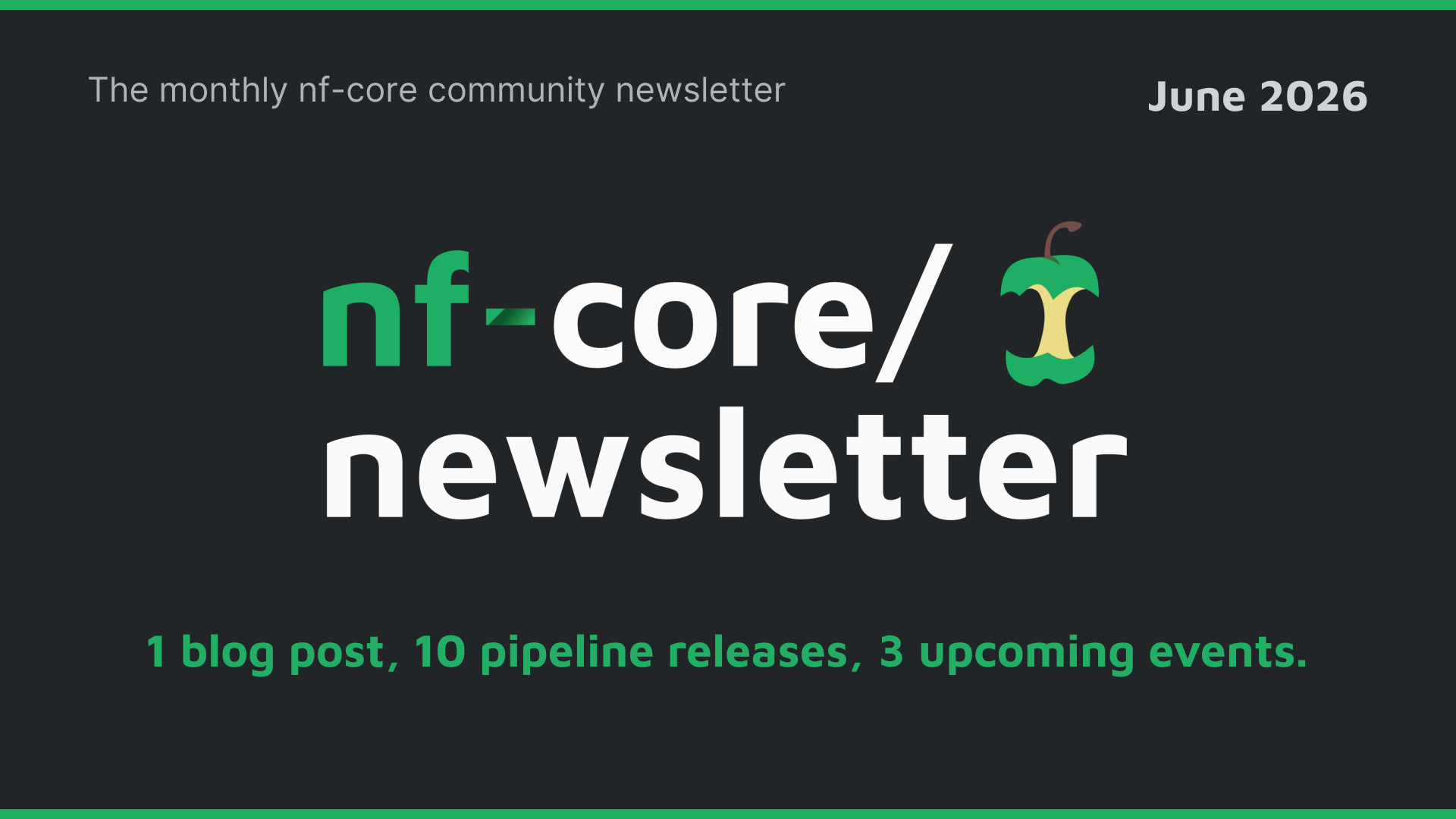nf-core newsletter — June 2026